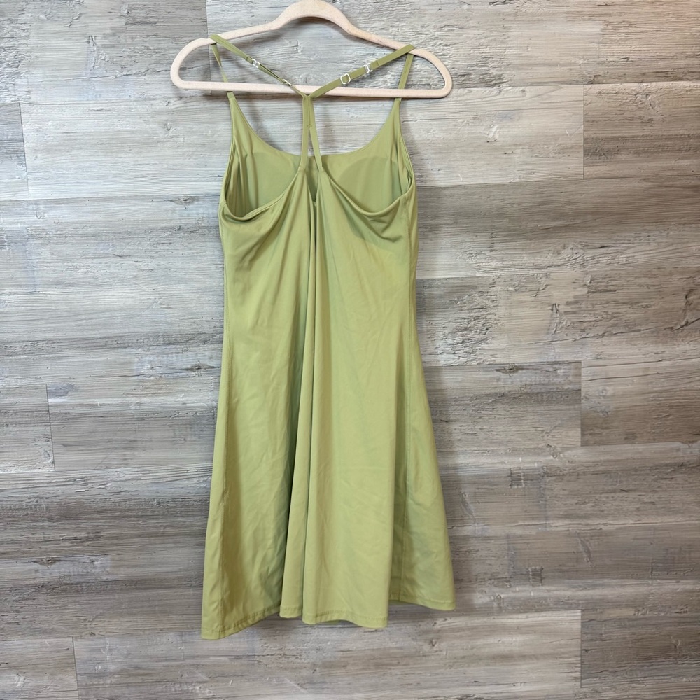 Halara SoftlyZero™ 2-in-1 Active Dress with Shorts – Sage Green – Large - Picture 3 of 10